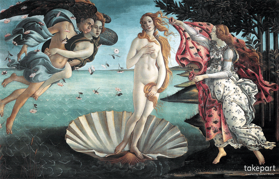 Venus sortant du bain - poids