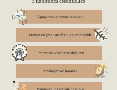 Bien vivre le télétravail : 5 habitudes essentielles