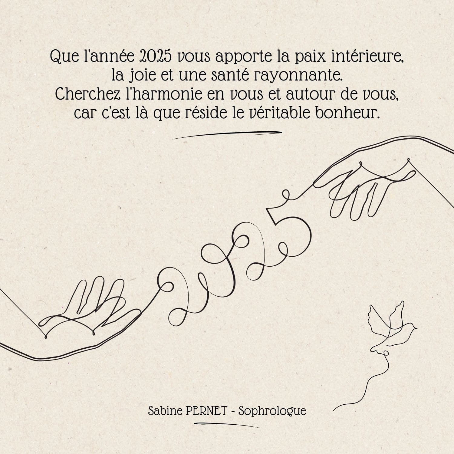 Tous mes vœux pour 2025