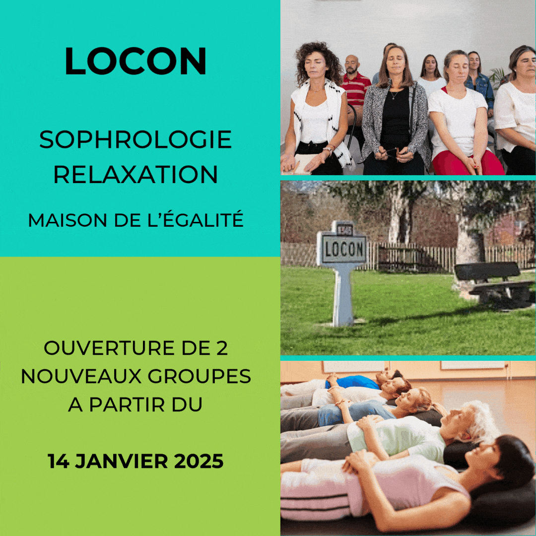 LOCON - Sophrologie : ouverture de 2 nouveaux groupes